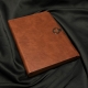 Bloc-notes en cuire PU