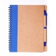 Bloc-notes à spirale avec stylo