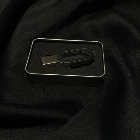 Clé USB cristal bois personnalisée Marrakech